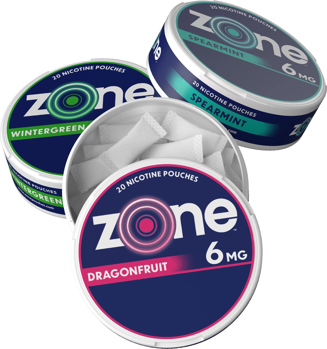 Zone Nicotine Pouch tins